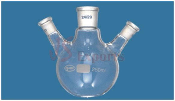 FLASK, THREE NECK